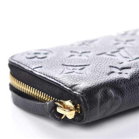 louis vuitton clemence wallet empreinte